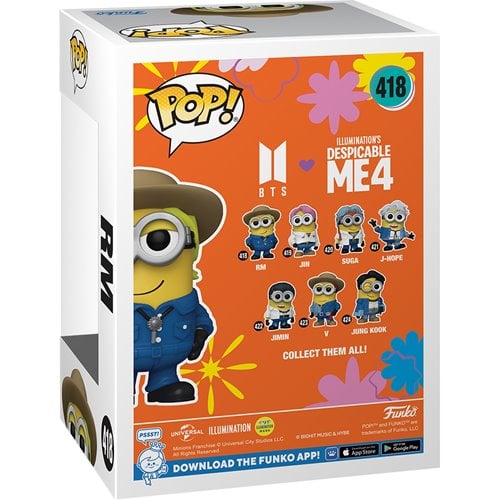 Funko Pop! - Despicable Me 4 Minion x BTS Vinyl Figure - Select Figure(s) - for just $12.67! 