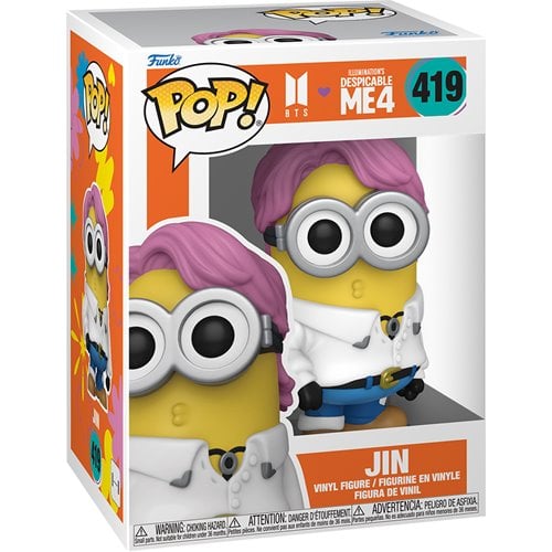 Funko Pop! - Despicable Me 4 Minion x BTS Vinyl Figure - Select Figure(s) - for just $12.67! 