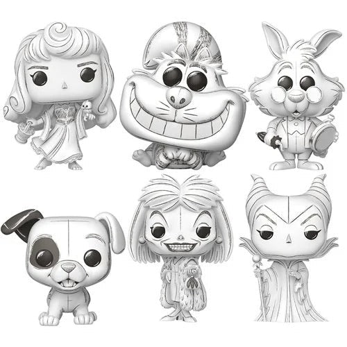 Funko Pop! Disney Sketched Vinyl Figures - Select Figure(s) - for just $14.99! 