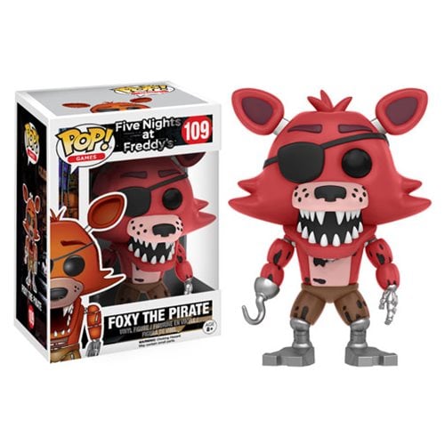 Funko Pop! Games 109 - Five Nights at Freddy's - Foxy The Pirate Vinyl Figure - for just $12.67! 