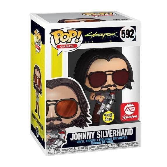 FUNKO POP! GAMES: 592 Cyberpunk 2077 - Johnny Silverhand w/Gun (GW) (AE Exclusive) - Just $19.81! Shop now at Retro Gaming of Denver