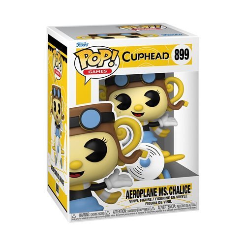 Funko Pop! Games 899 Cuphead - Aeroplane Ms. Chalice Vinyl Figure - for just $14.99! 
