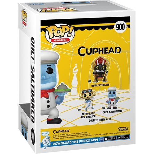 Funko Pop! Games 900 Cuphead - Chef Saltbaker Vinyl Figure - for just $12.67! 