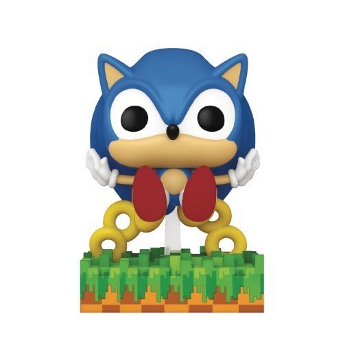 Funko Pop! Games 918 - Sonic the Hedgehog - Ring Scatter Sonic Vinyl Figure - PREVIEWS Exclusive - for just $15.67! 