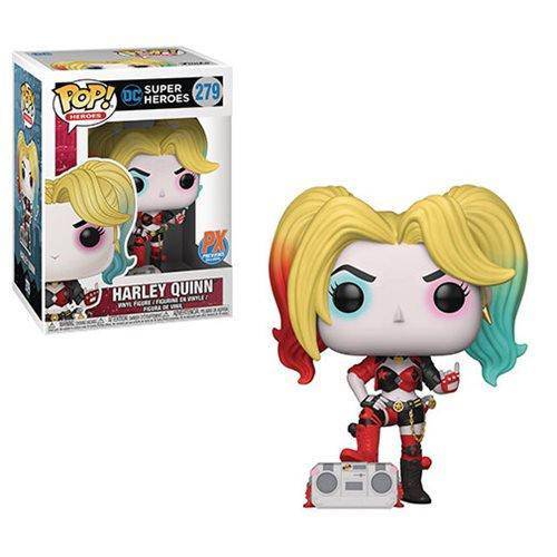 Funko Pop! Heroes 279 - Harley Quinn with Boombox Vinyl Figure - PX - for just $19.67! 