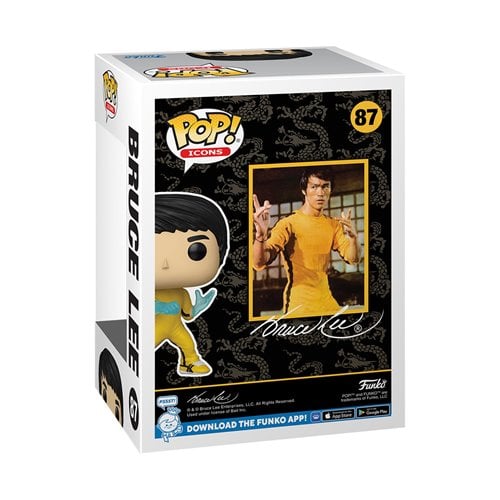 Funko Pop! Icons #87 - Bruce Lee Vinyl Figure - for just $12.67! 