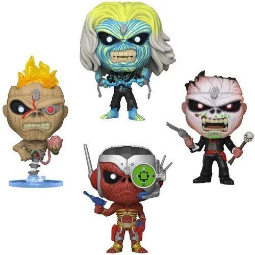 Funko Pop! Iron Maiden - Eddie 4 Pack Glow in the Dark Box Set - AE Exclusive - for just $53.67! 