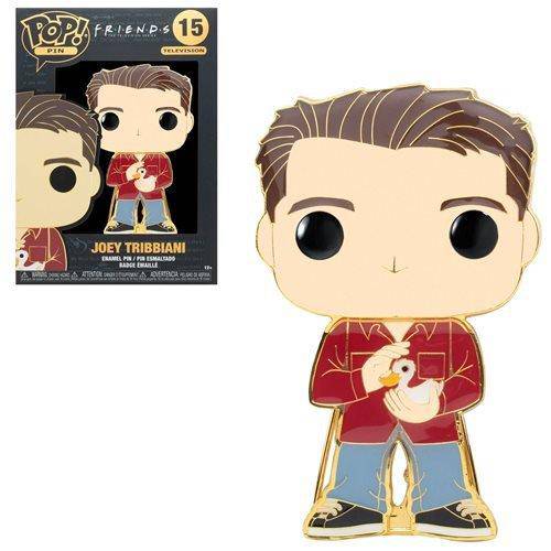 Funko Pop! Large Enamel Pin - Friends - #15 Joey Tribbiani - for just $14.67! 