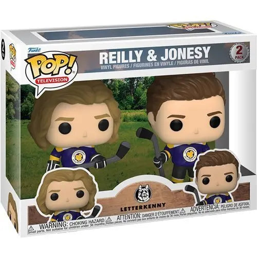 Funko Pop! Letterkenny Reilly & Jonesy 2-Pack Vinyl Figure - for just $17.99! 