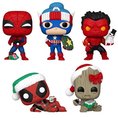 Funko Pop! Marvel Holiday Vinyl Figures - Select Figure(s) - for just $12.90! 
