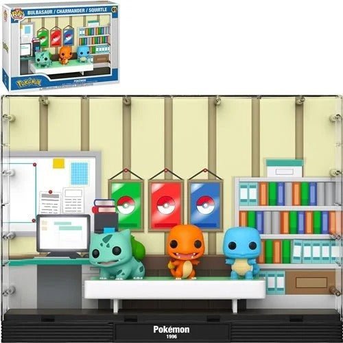 Funko Pop! Moment 01 - Pokemon - Bulbasaur Charmander Squirtle Vinyl Figure - for just $69.67! 