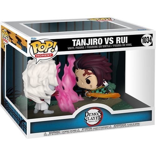 Funko Pop! Moment 1034 - Demon Slayer Tanjiro vs. Rui - for just $35.67! 