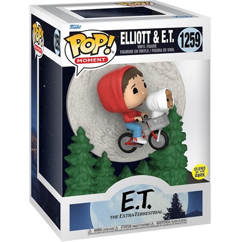 Funko Pop! Moment 1259 E.T. 40th Anniversary - Elliott & E.T. Glow-in-the-Dark Vinyl Figure - Just $28.10! Shop now at Retro Gaming of Denver