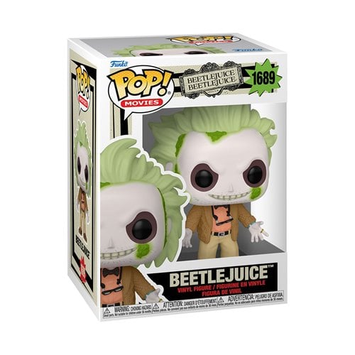 Funko Pop! Movies 1689 - Beetlejuice 2 - Beetlejuice Vinyl Figure - for just $12.67! 