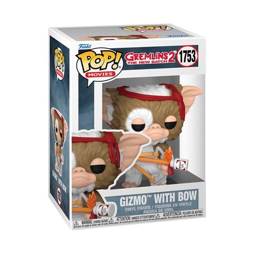 Funko Pop! Movies 1753 - Gremlins 2: The New Batch - Gizmo with Bow Vinyl Figure - for just $12.67! 
