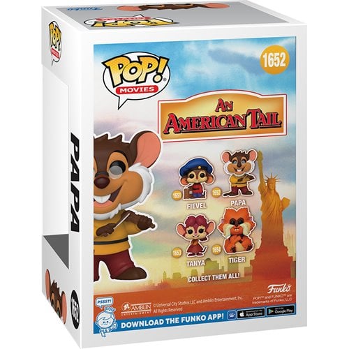Funko Pop! Movies - An American Tail Vinyl Figures - Select Figure(s) - for just $12.90! 