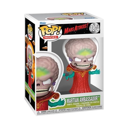 Funko Pop! Movies - Mars Attacks Vinyl Figure - Select Figure(s) - for just $12.67! 
