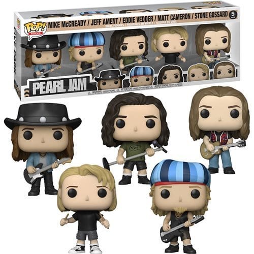 Funko Pop! Pearl Jam Pop! Vinyl Figure 5-Pack - Just $57.99! Shop now at Retro Gaming of Denver