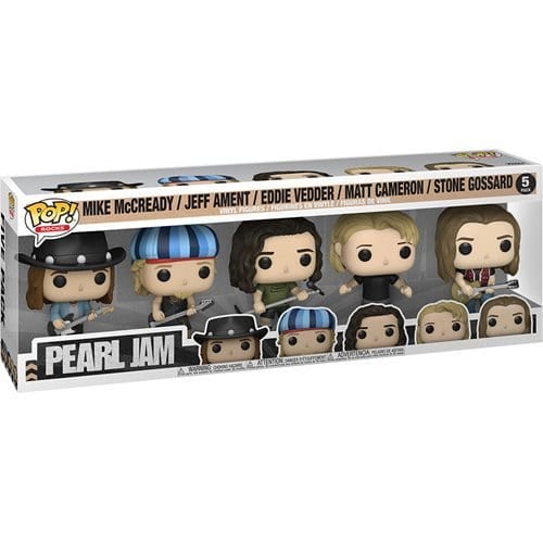 Funko Pop! Pearl Jam Pop! Vinyl Figure 5-Pack - Just $57.99! Shop now at Retro Gaming of Denver