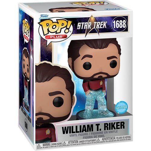 Funko Pop! Plus Star Trek Transporter Glitter Vinyl Figures - Select Figure(s) - for just $15.67! 