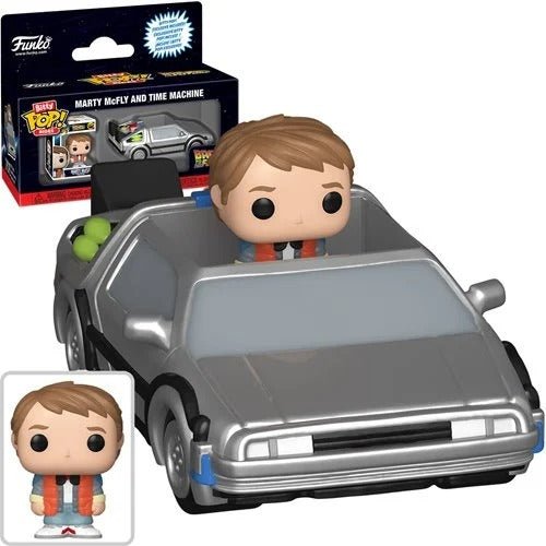 Funko Pop! Ride Bitty Back to the Future Marty McFly and Time Machine - for just $8.67! 