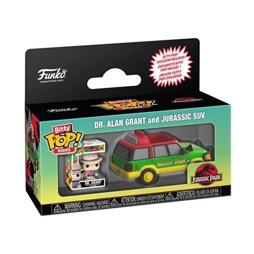 Funko Pop! Ride Bitty Jurassic Park Dr. Grant with SUV - for just $7.99! 