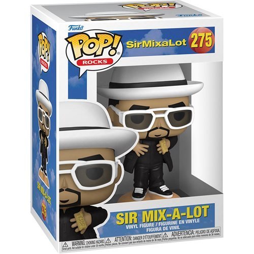 Funko Pop! Rocks 275 - Sir Mix-A-Lot Vinyl Figure - Just $11.99! Shop now at Retro Gaming of Denver