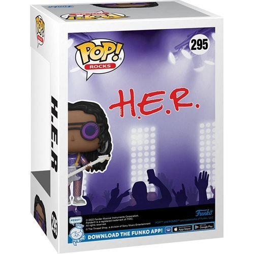 Funko Pop! Rocks 295 - H.E.R Vinyl Figure - for just $12.67! 