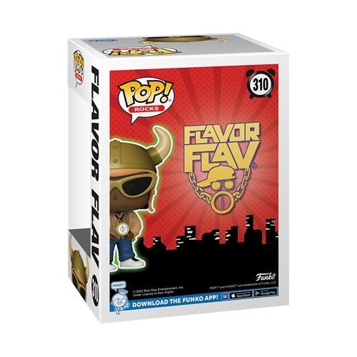 Funko Pop! Rocks 310 - Flavor Flav Vinyl Figure - for just $12.67! 
