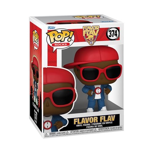 Funko Pop! Rocks 374 - Flavor Flav Vinyl Figure - for just $14.99! 