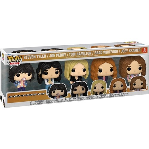 Funko Pop! Rocks - Aerosmith 5-Pack Vinyl Figures - for just $60.67! 