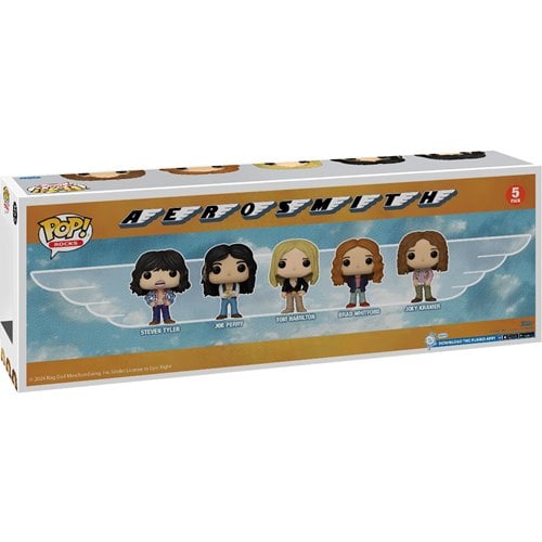 Funko Pop! Rocks - Aerosmith 5-Pack Vinyl Figures - for just $60.67! 