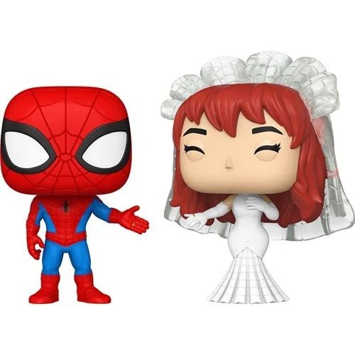 Funko Pop! Spider-Man and Mary Jane (Comic) 2-Pack Vinyl Figure - for just $28.99! 