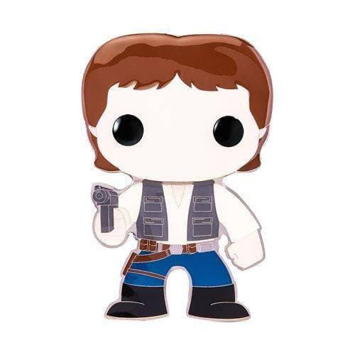 Funko Pop!  Star Wars - A New Hope - #03 Han Solo -Large Enamel Pin - Just $13.99! Shop now at Retro Gaming of Denver