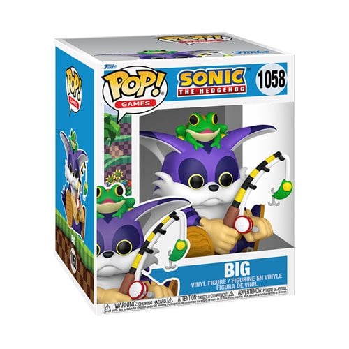 Funko Pop! Super Games 1058 - Sonic the Hedgehog - Big Vinyl Figure - for just $23.99! 
