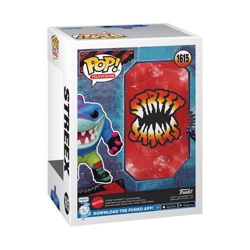 Funko Pop! Television 1615 - Street Sharks - Streex Vinyl Figure - for just $12.67! 