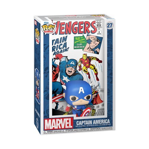 Funko Pop! The Avengers #4 (1963) Captain America Comic Cover Figure with Case - Just $20.12! Shop now at Retro Gaming of Denver