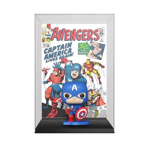 Funko Pop! The Avengers #4 (1963) Captain America Comic Cover Figure with Case - Just $20.12! Shop now at Retro Gaming of Denver