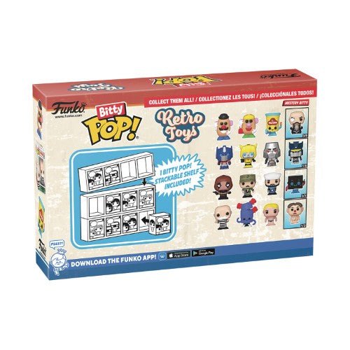 Funko Rerto Toys Bitty Pop! Mini-Figure 4-Pack - Select Set(s) - for just $9.99! 