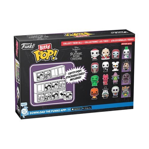 Funko The Nightmare Before Christmas Bitty Pop! Mini-Figure 4-Pack - Select Set(s) - for just $15.67! 