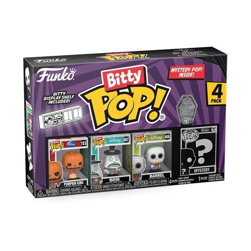 Funko The Nightmare Before Christmas Bitty Pop! Mini-Figure 4-Pack - Select Set(s) - for just $14.99! 