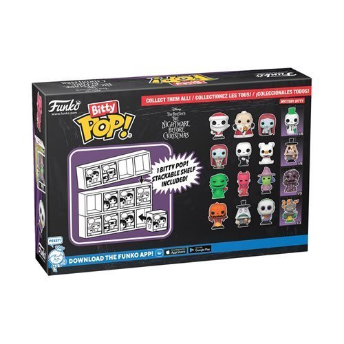 Funko The Nightmare Before Christmas Bitty Pop! Mini-Figure 4-Pack - Select Set(s) - for just $14.99! 