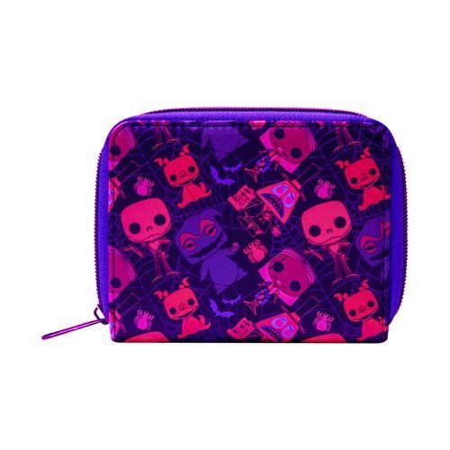 Funko The Nightmare Before Christmas Black Light Print Zip-Around Wallet - Just $21.99! Shop now at Retro Gaming of Denver