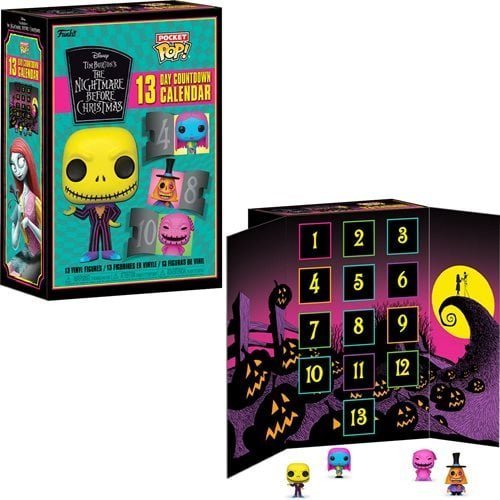 Funko The Nightmare Before Christmas Blacklight 13 Day Advent Calendar - for just $35.67! 