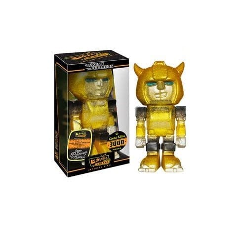 Funko Transformers Bumblebee Clear Glitter Hikari Sofubi Vinyl Figure - for just $19.67! 