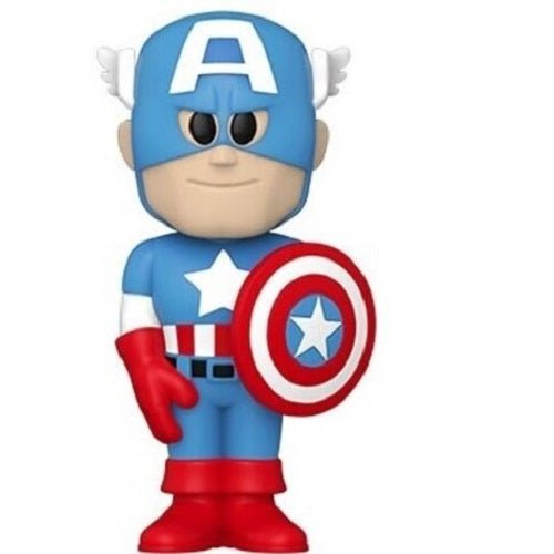 Funko Vinyl Soda Figure - Limited Edition - Marvel Captain America - Just $14.99! Shop now at Retro Gaming of Denver