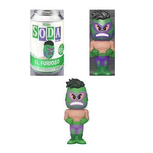 Funko Vinyl Soda Figure - Limited Edition - Marvel Lachadores - El Furioso (Hulk) - Just $14.99! Shop now at Retro Gaming of Denver