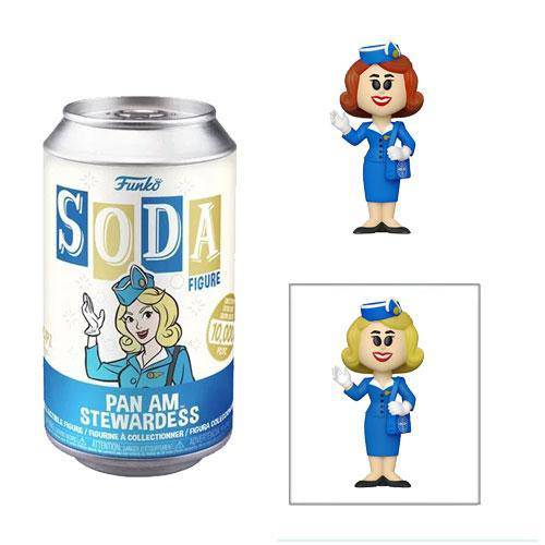 Funko Vinyl Soda Figure - Limited Edition - Pan Am Stewardess - Just $16.99! Shop now at Retro Gaming of Denver