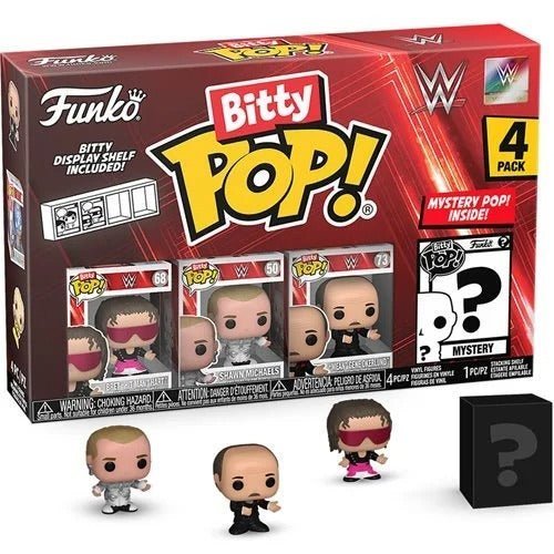 Funko WWE Bitty Pop! Mini-Figure 4-Pack - Select Set(s) - for just $14.99! 