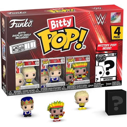 Funko WWE Bitty Pop! Mini-Figure 4-Pack - Select Set(s) - for just $14.99! 